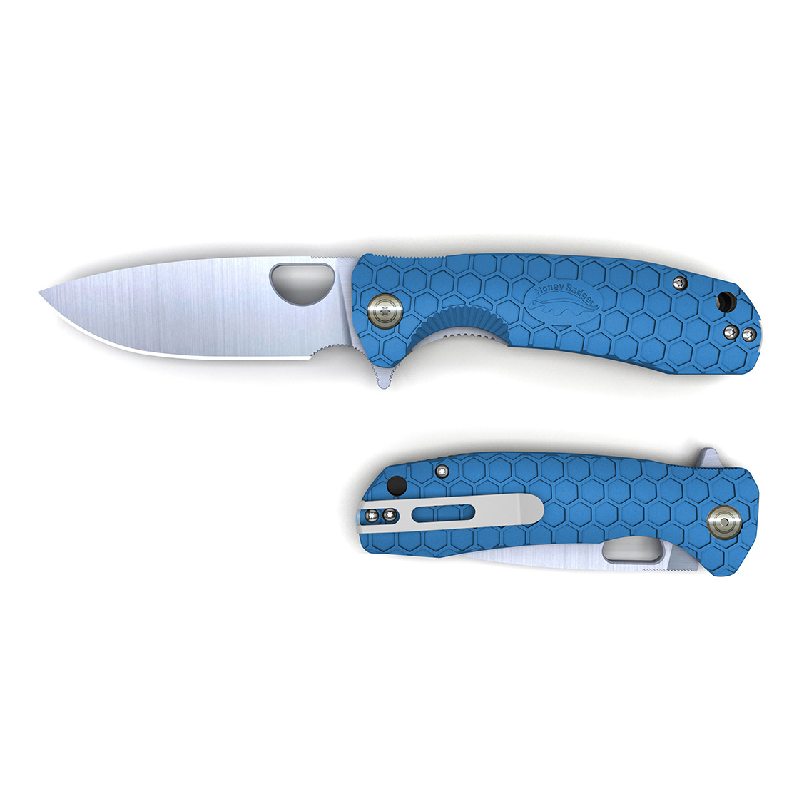 Honey Badger Large Flipper Blue Honey Badger Large Flipper Blue