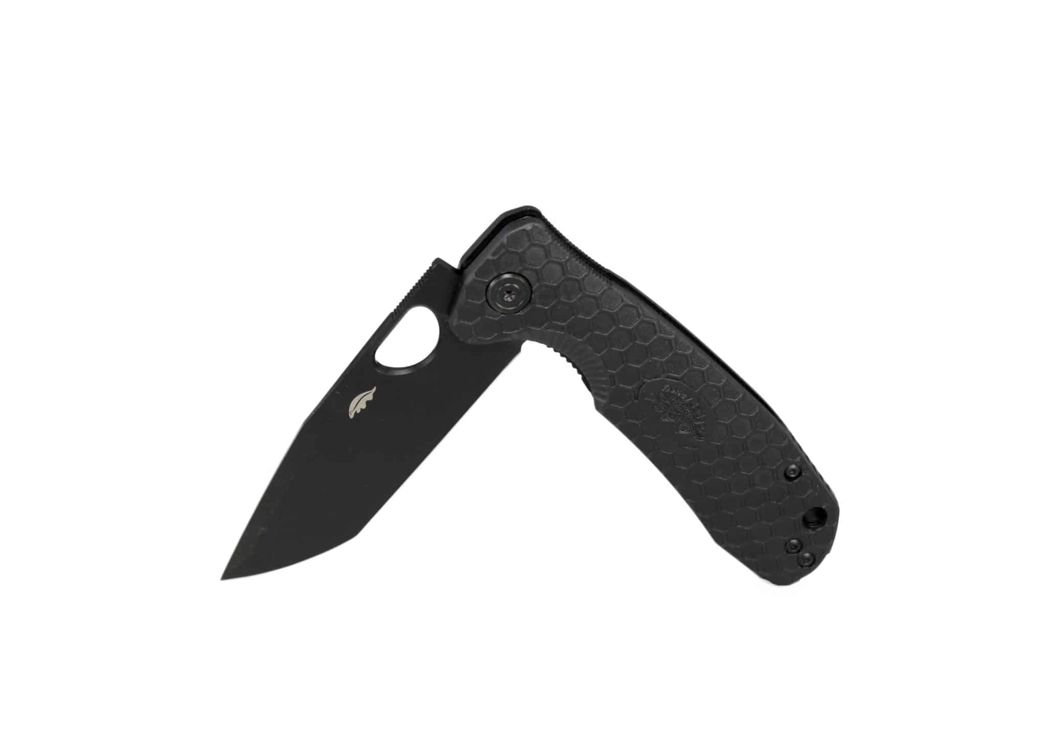DLC Black Large D Honey Badger Tanto