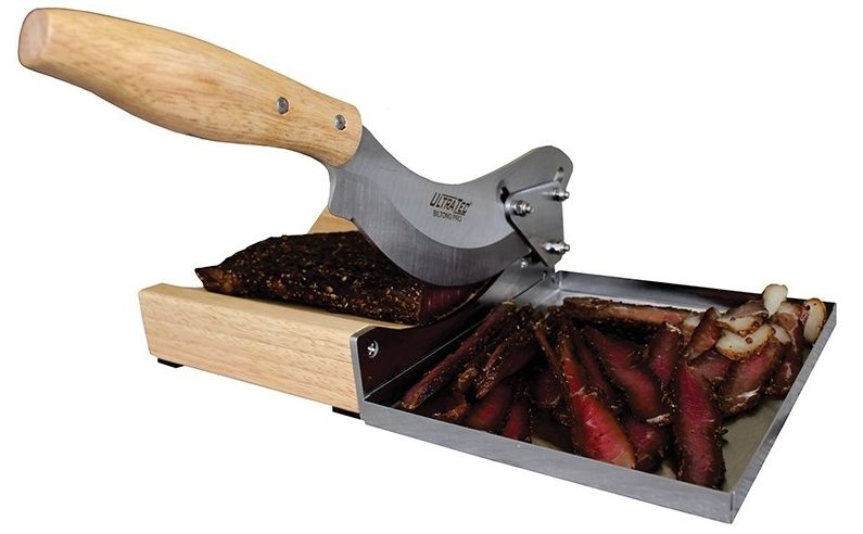Ultratec Biltong-Pro Radiused Cutter with Magnetic Tray