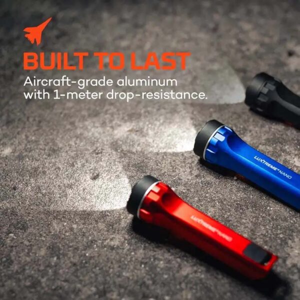 Durable waterproof pocket flashlight